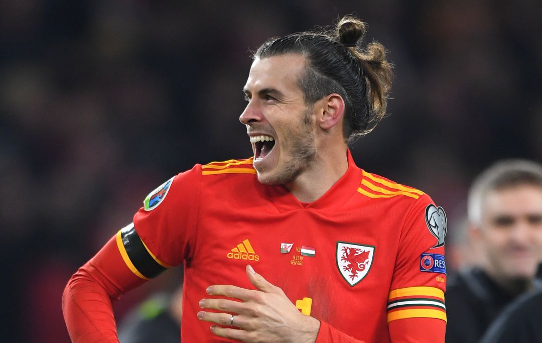 Bale, tras clasificarse para la Euro2020. Bale, tras clasificarse para la Euro2020.
