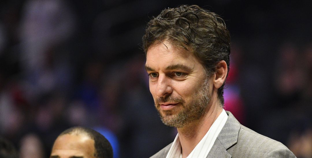 Pau Gasol, durante un partido de los Blazers Pau Gasol, durante un partido de los Blazers