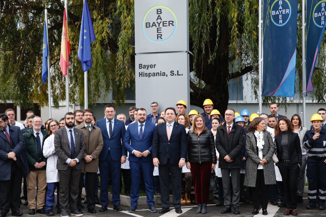 Bayer reafirma su compromiso con Langreo con nuevas inversiones en 2020 Bayer reafirma su compromiso con Langreo con nuevas inversiones en 2020