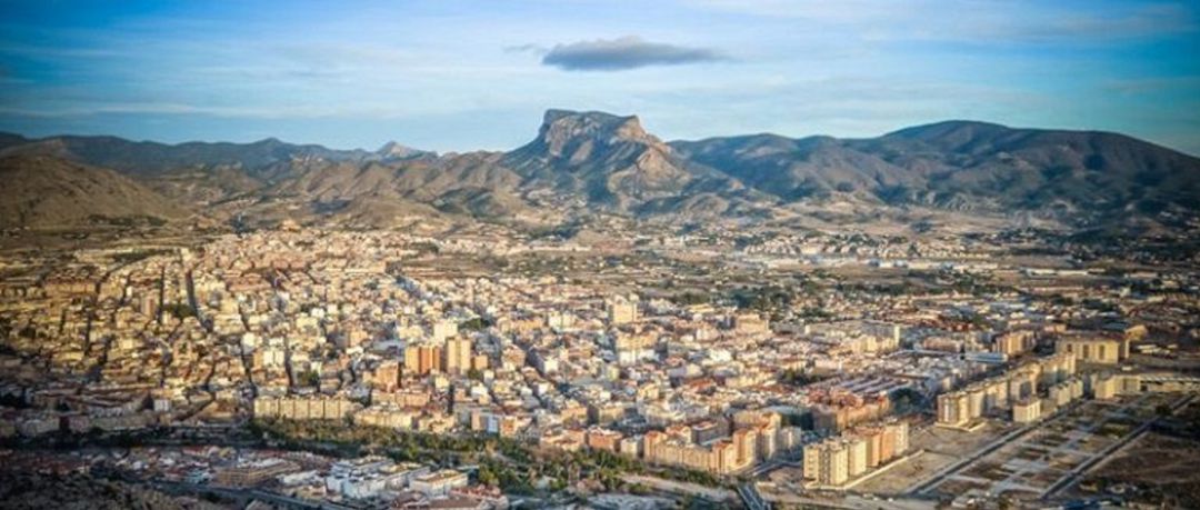 Panorámica de Elda Panorámica de Elda