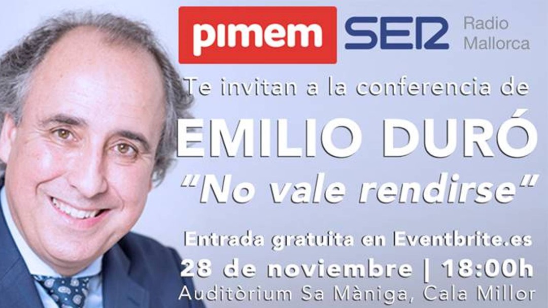 Conferencia de Emilio Duró by PIMEM & Radio Mallorca
