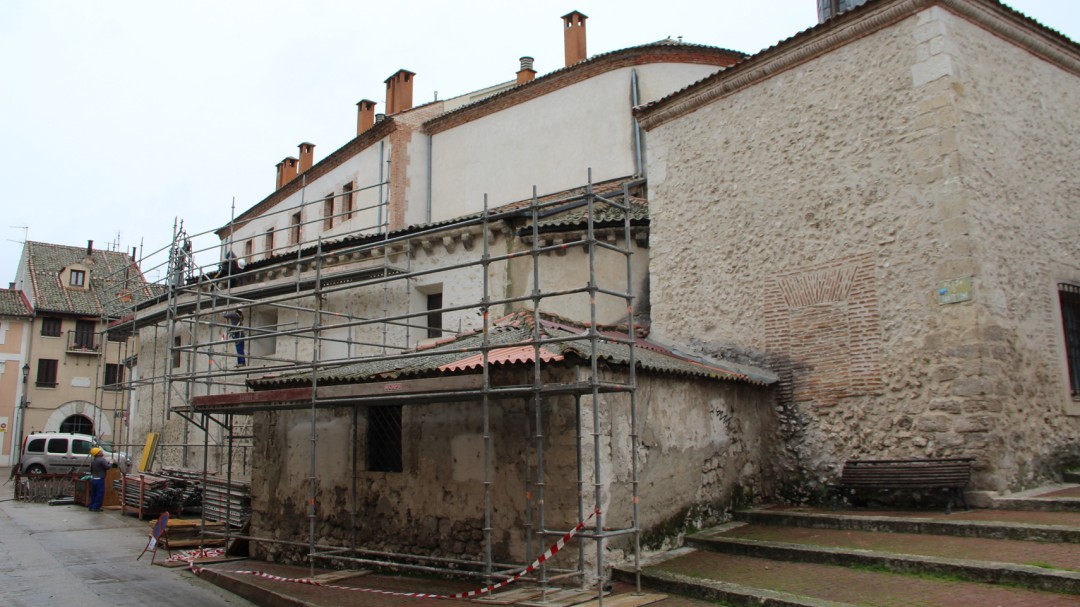 Comienzan las obras de restauración de la iglesia de Santo Tomé de Cuéllar