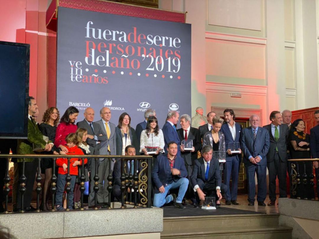 Juan Pablo Martínez 'Tito' en la entrega de los premios Juan Pablo Martínez 'Tito' en la entrega de los premios