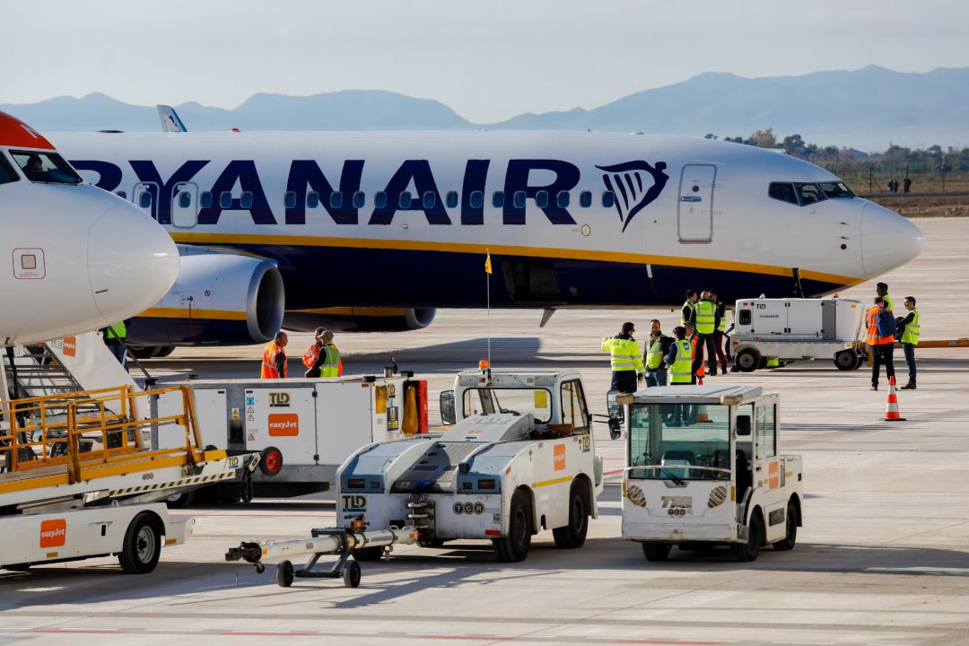 Avión de Ryanair Avión de Ryanair