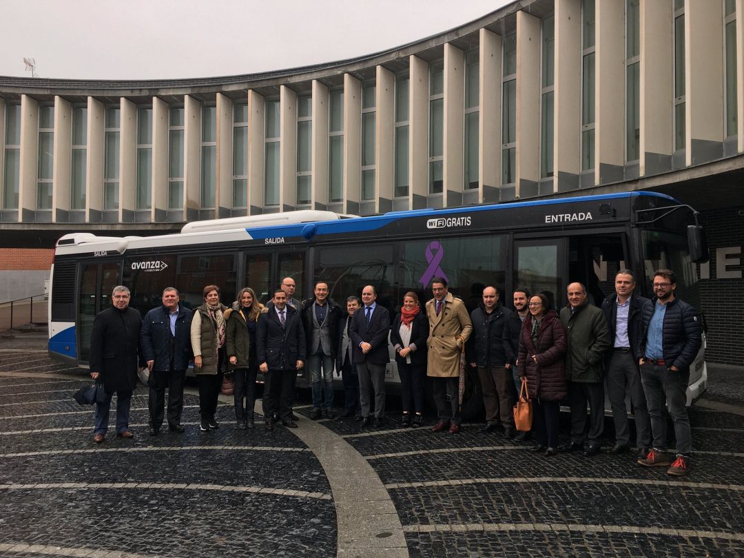Acto de presentación del 'transporte a la demanda' Acto de presentación del 'transporte a la demanda'