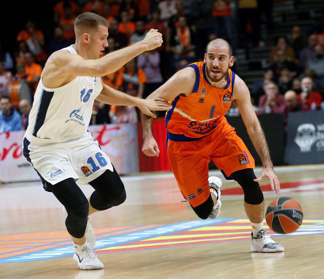 El base del Valencia Basket, Quino Colom El base del Valencia Basket, Quino Colom