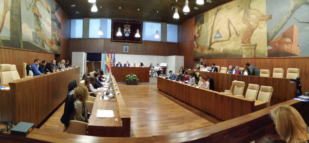 La renovación se ha llevado a cabo durante el plenario político en Leganés La renovación se ha llevado a cabo durante el plenario político en Leganés