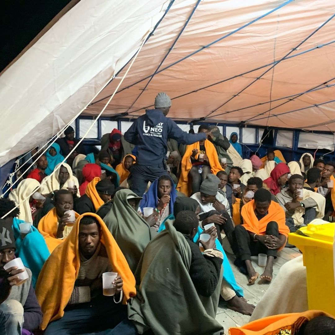 Inmigrantes rescatados a bordo del Aita Mari
ESPAÑA EUROPA MADRID SOCIEDAD
ONG SALVAMENTO MARÍTIMO HUMANITARIO
Inmigrantes rescatados a bordo del Aita Mari
ESPAÑA EUROPA MADRID SOCIEDAD
ONG SALVAMENTO MARÍTIMO HUMANITARIO