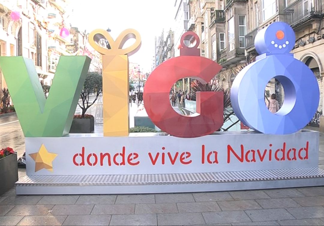 Vigo marca el inicio de la Navidad...en España