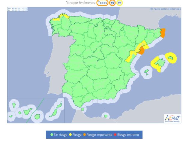 El domingo será un día mucho más tranquilo y con menos lluvia. El domingo será un día mucho más tranquilo y con menos lluvia.