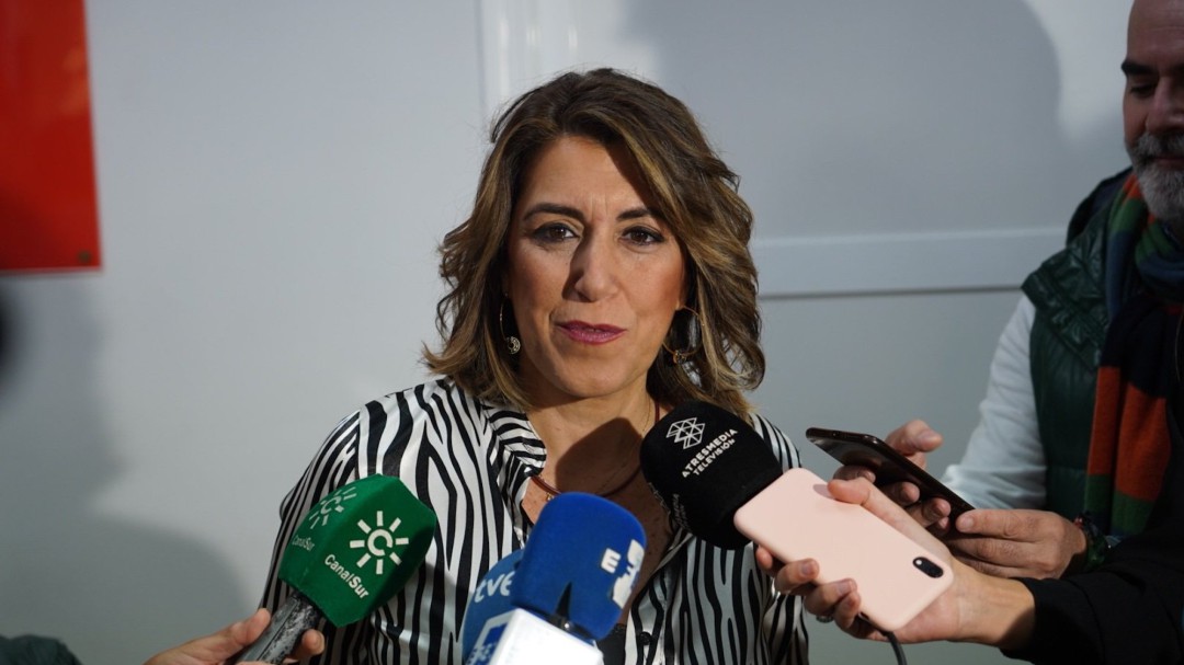Susana Díaz vota por un Gobierno de PSOE-Podemos para poner fin al "egoísmo" de "patriotas de pacotilla"