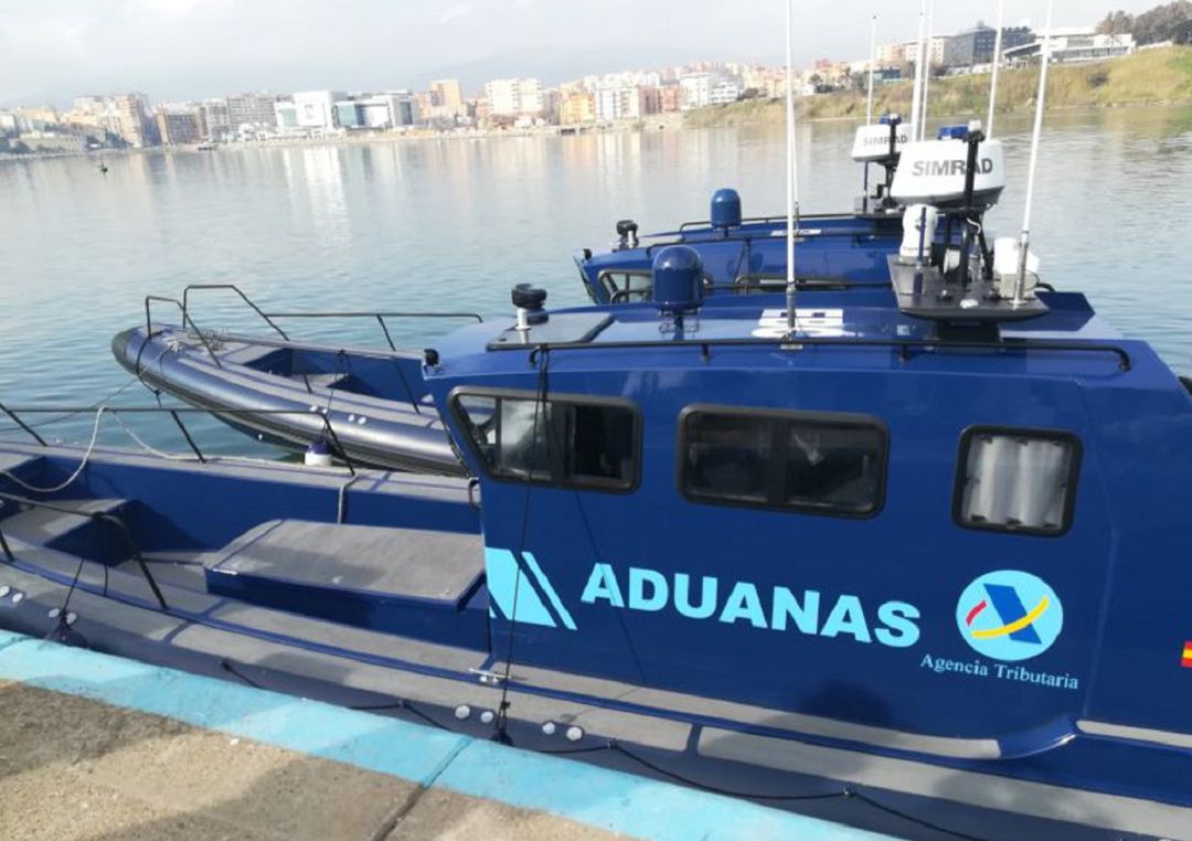 Lancha de vigilancia aduanera. Lancha de vigilancia aduanera.