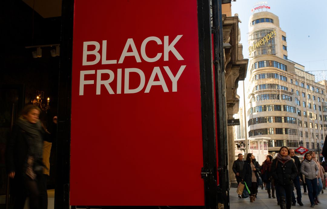 El Black Friday ya se celebra en Madrid. El Black Friday ya se celebra en Madrid.
