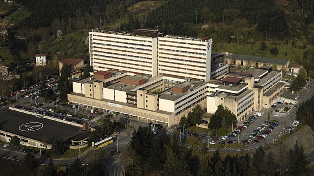 Vista aérea del hospital de Galdakao Vista aérea del hospital de Galdakao