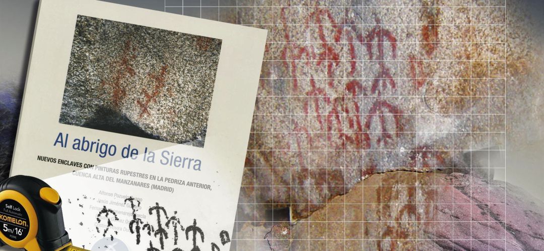 Cartel presentación del libro 'Al abrigo de la Sierra. Pinturas Rupestres de La Pedriza' Cartel presentación del libro 'Al abrigo de la Sierra. Pinturas Rupestres de La Pedriza'