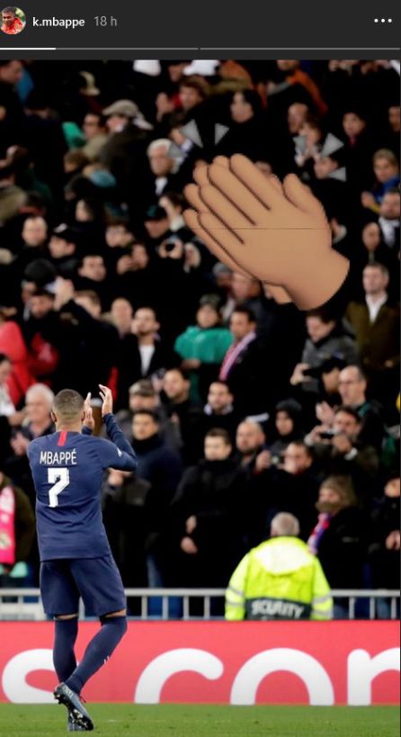 El guiño de Mbappé al madridismo en redes sociales El guiño de Mbappé al madridismo en redes sociales