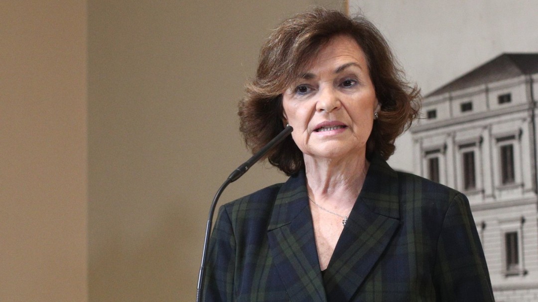 Calvo, un día antes de la reunión PSOE-ERC: "La autodeterminación no existe"