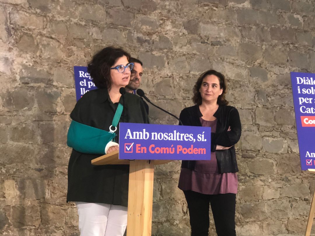La alcaldesa de Barcelona, Ada Colau. La alcaldesa de Barcelona, Ada Colau.