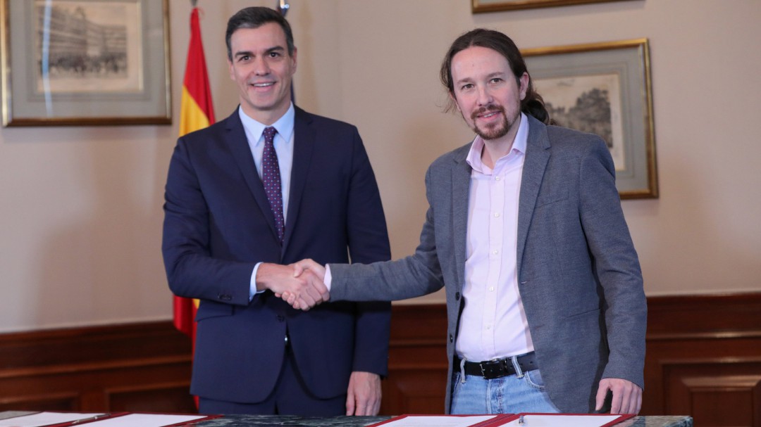 Pablo Iglesias: "Espero que la próxima Nochebuena los españoles puedan cenar con un Gobierno"
