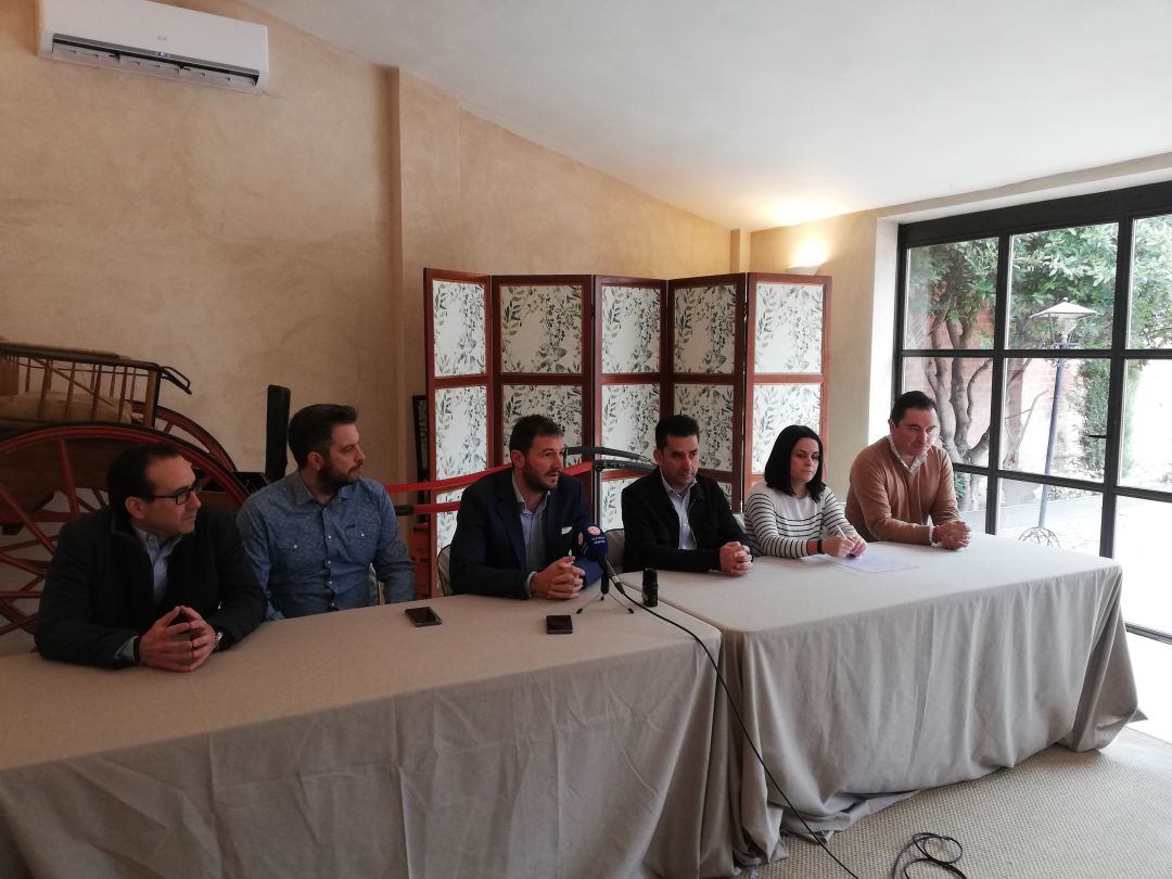 Rodrigo Juarranz, Fernando Ortiz, Alberto Martín, José Agustín Escudero, Olga Gómez y Fernando Redondo-Berdugo Rodrigo Juarranz, Fernando Ortiz, Alberto Martín, José Agustín Escudero, Olga Gómez y Fernando Redondo-Berdugo