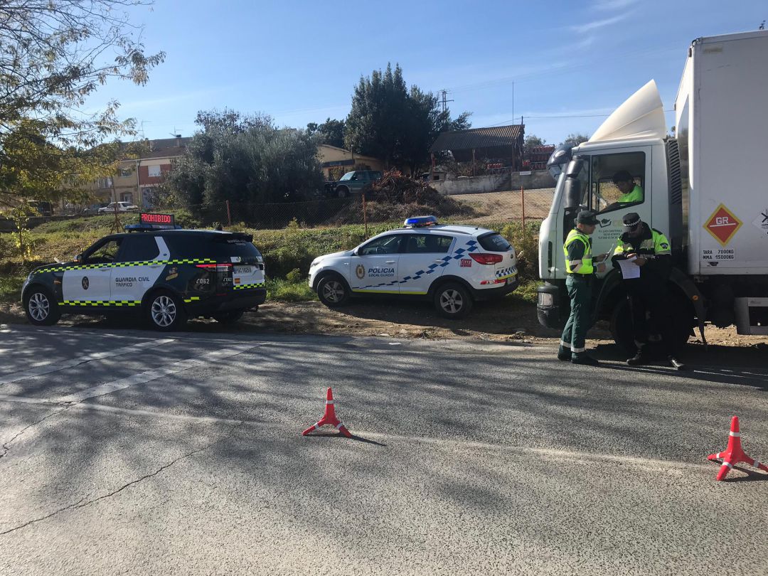 Control de vehiculos pesados en Guadix Control de vehiculos pesados en Guadix