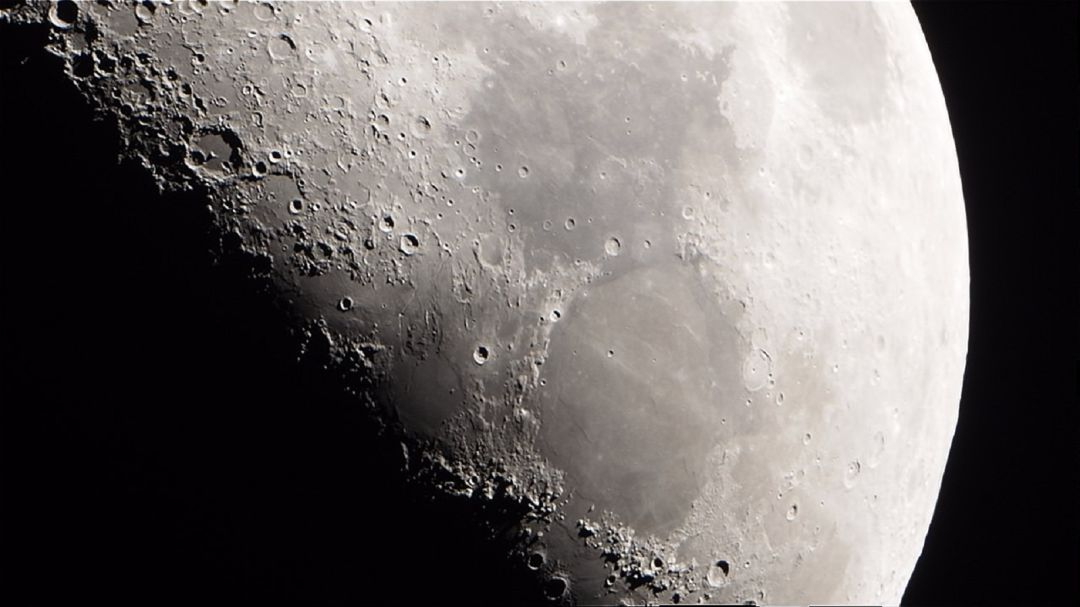 Detalle de la luna Detalle de la luna