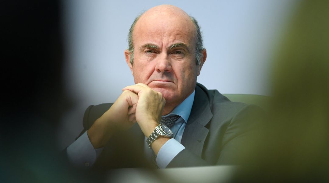 El vicepresidente del BCE, Luis de Guindos. El vicepresidente del BCE, Luis de Guindos.