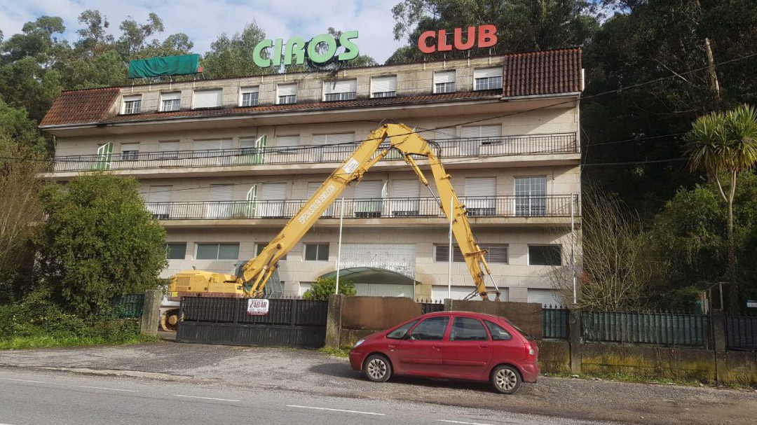 La piqueta llega al Club Ciros