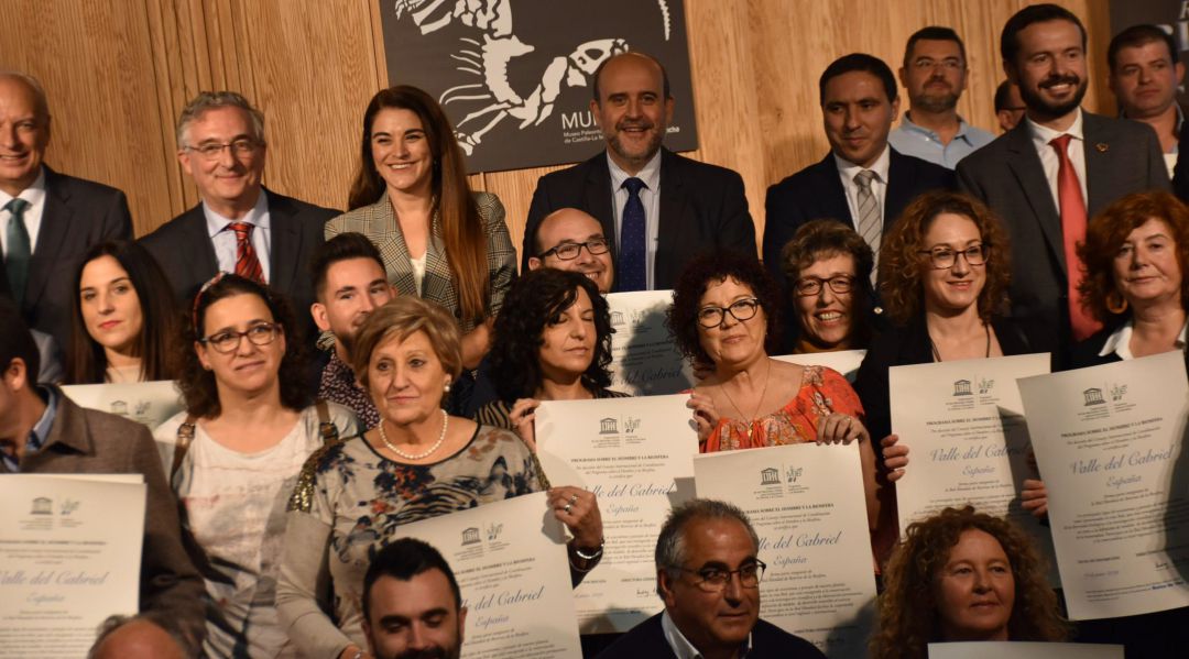 Representantes institucionales en el acto celebrado en Cuenca Representantes institucionales en el acto celebrado en Cuenca