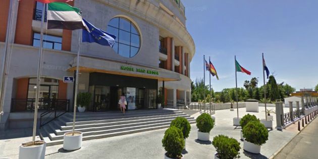 Hotel de Mérida donde ocurrieron los hechos Hotel de Mérida donde ocurrieron los hechos