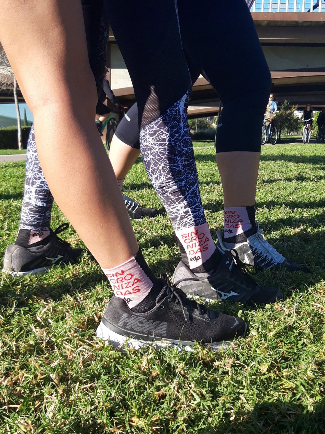 Las mujeres entrenan para el Maratón con Sincronizadas y Natacha López Las mujeres entrenan para el Maratón con Sincronizadas y Natacha López