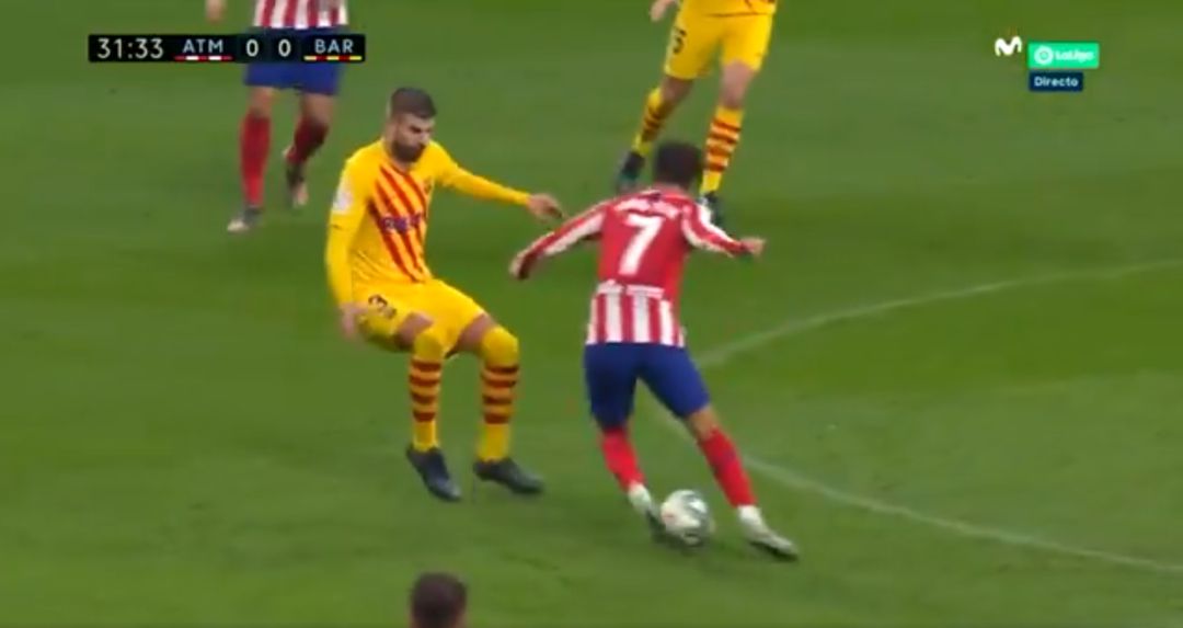 Joao Félix y Piqué Joao Félix y Piqué