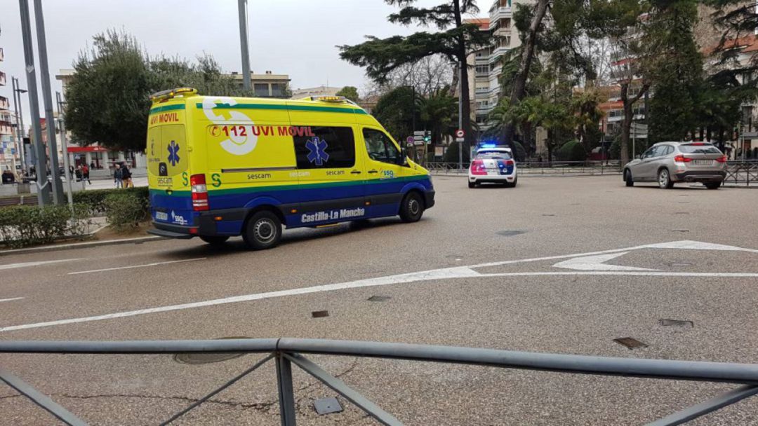Uvi Móvil acudiendo a un aviso Uvi Móvil acudiendo a un aviso