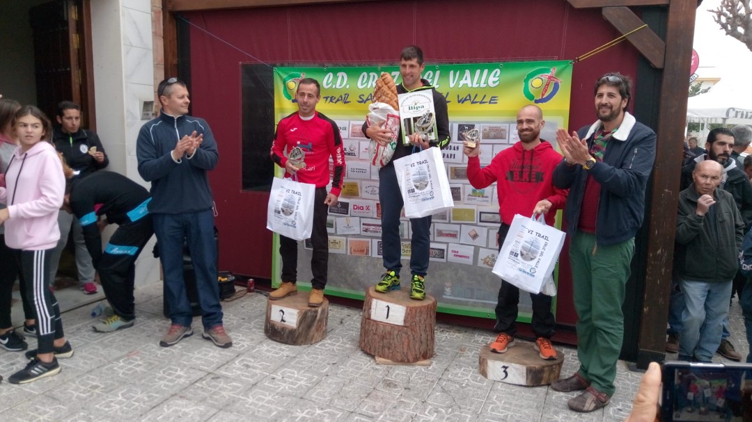 Raúl Guerrero consigue la segunda posición en la Trail Cruz del Valle