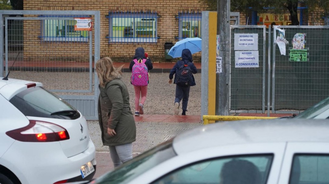 Normalidad en los colegios de Cartagena tras las precipitaciones de esta madrugada