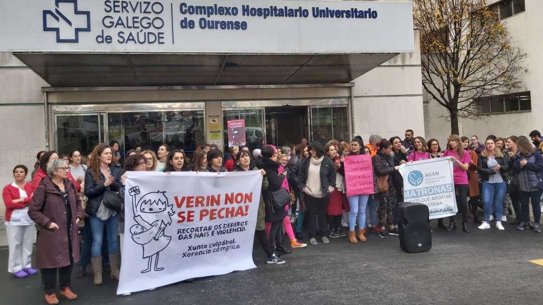 Concentración en el Obelisco al grito de "Verín non se pecha"