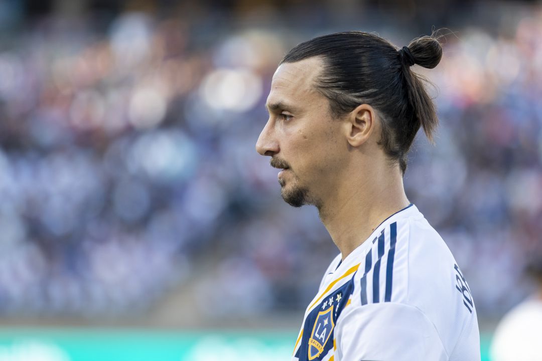 Zlatan Ibrahimovic, durante un partido de la MLS con Los Angeles Glaxy. Zlatan Ibrahimovic, durante un partido de la MLS con Los Angeles Glaxy.