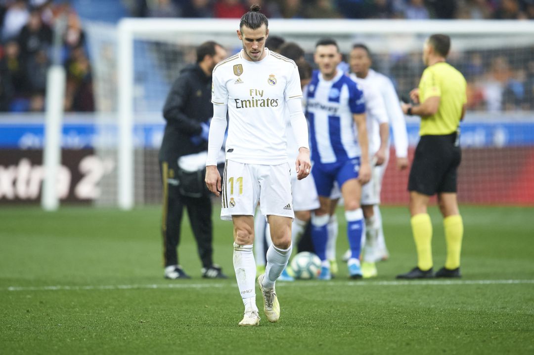 Gareth Bale, en el partido entre el Real Madrid y el Alavés. Gareth Bale, en el partido entre el Real Madrid y el Alavés.