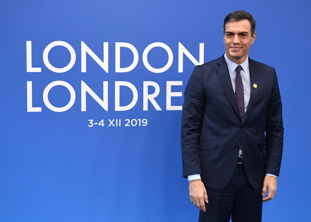 Pedro Sánchez, en la cumbre de la OTAN en Londres Pedro Sánchez, en la cumbre de la OTAN en Londres