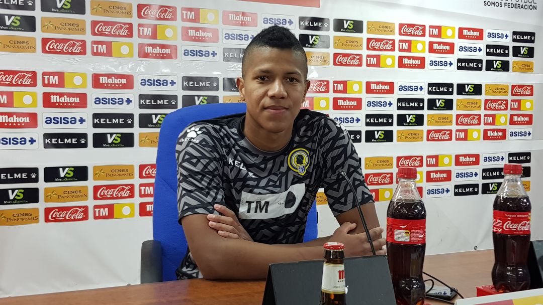 Jaime Alvarado, jugador del Hércules CF Jaime Alvarado, jugador del Hércules CF
