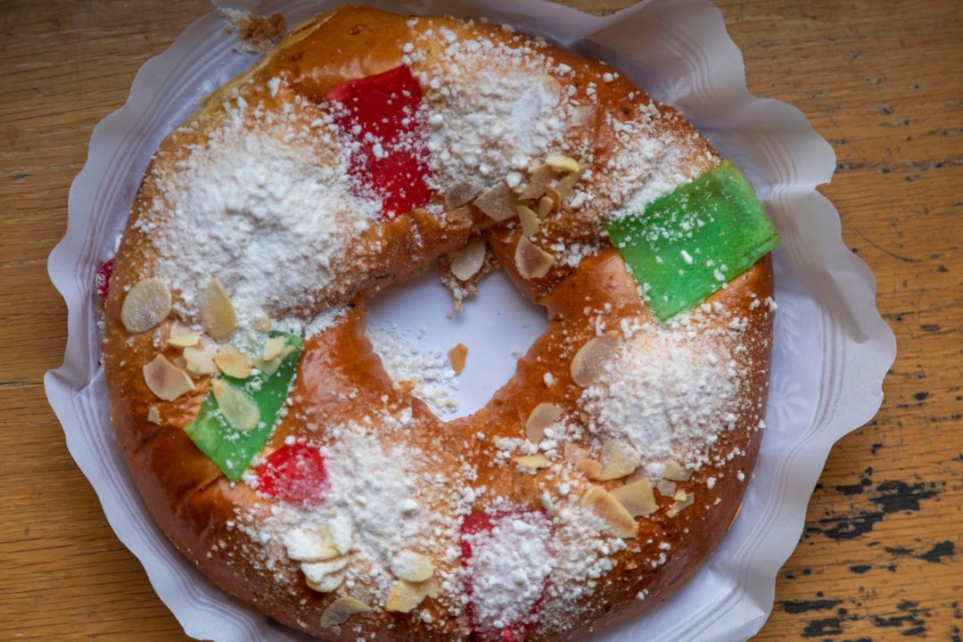 Roscón de Reyes de La Mallorquina. Roscón de Reyes de La Mallorquina.