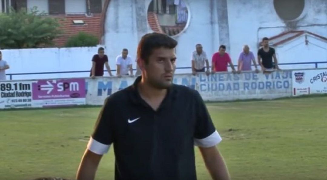 Marcos, en su anterior etapa con el Ciudad Rodrigo. Marcos, en su anterior etapa con el Ciudad Rodrigo.