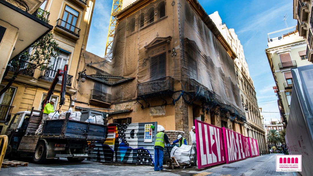 Empiezan las obras en el edificio de la calle del Mar que albergará el Centro de Arte Hortensia Herrero
