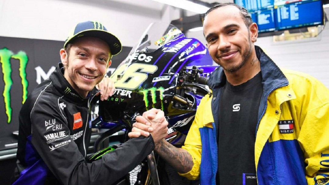 Rossi y Hamilton se intercambiarán los papeles para un duelo este lunes en Cheste