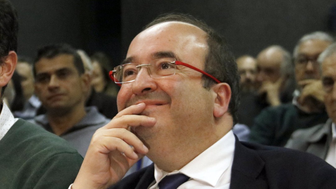Iceta es optimista con la negociación con ERC pero cree que hay que ser "especialmente discretos y cuidadosos"