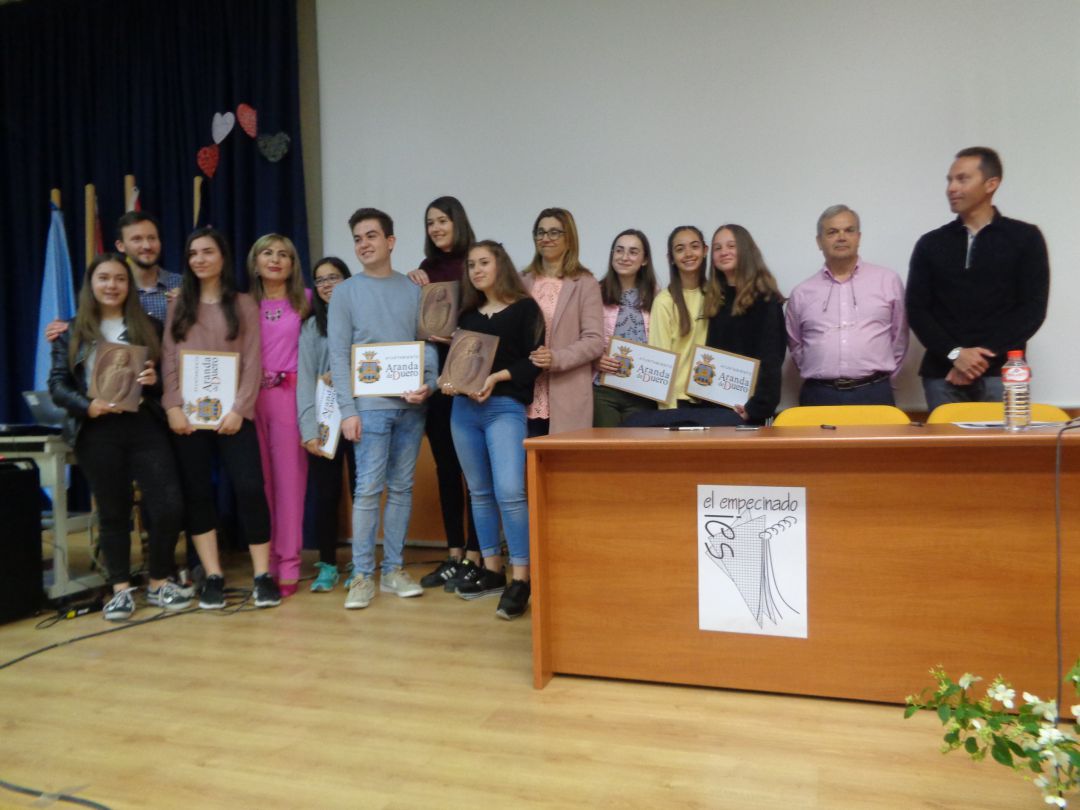Imagen de archivo de la entrega de los premios de la segunda edición Imagen de archivo de la entrega de los premios de la segunda edición