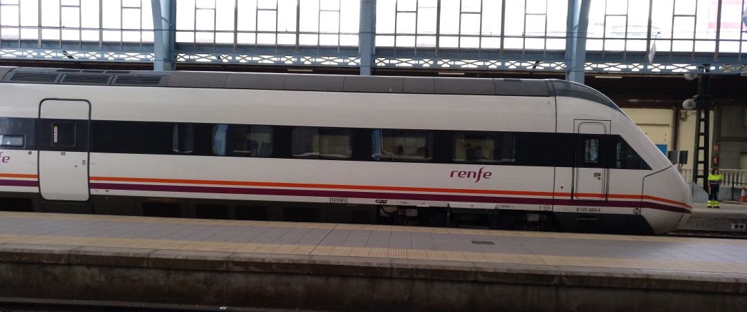 Tren en la estación Tren en la estación
