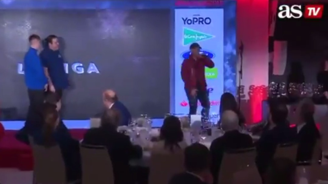 El 'recado' del rapero murcianista Blon a Javier Tebas