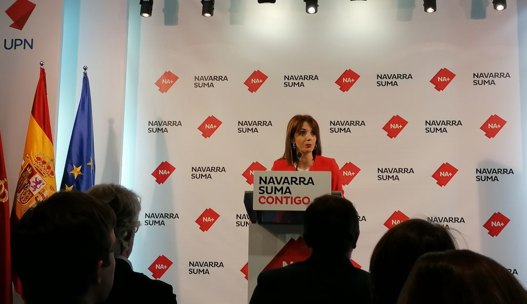 María Jesús Valdemoros portavoz de Navarra Suma en la Comisión de Economía y Hacienda María Jesús Valdemoros portavoz de Navarra Suma en la Comisión de Economía y Hacienda