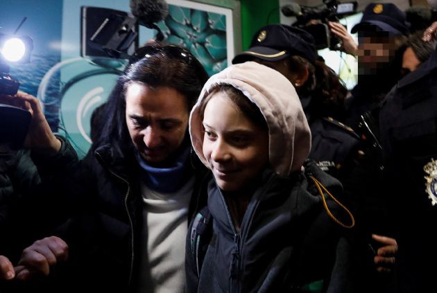 Greta Thunberg llega a Madrid para participar en la cumbre del clima Greta Thunberg llega a Madrid para participar en la cumbre del clima